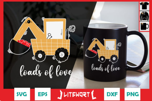 A Graphic Designer's Review: Excavator Valentine for Crafts