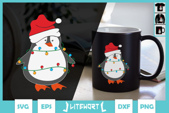 A Penguins in PJs Craft Graphics Asset for Cozy Branding