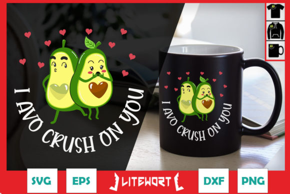 A Perfect Valentine Craft: The I Avo Crush on You Graphic