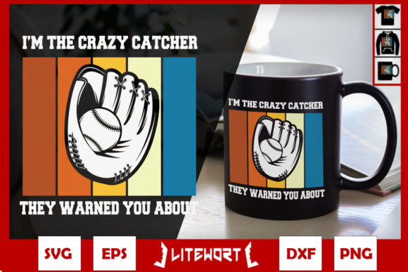 Crafting Baseball Graphics with Crazy CatcherBat Baseball Lover