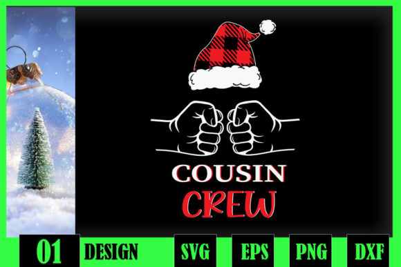 Crafting Festive Family Moments with the Cousin Crew Christmas Graphics