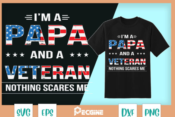 Crafting Patriotic Grandpa Graphics for T-Shirt Designs