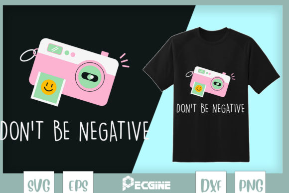 Cute Pink Camera Graphics for T-Shirt Designs
