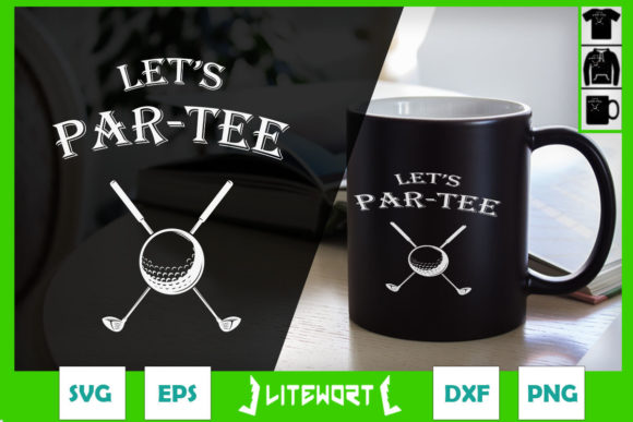 Funny Golf Lover Let's Par-tee: A Designer's Graphics Review