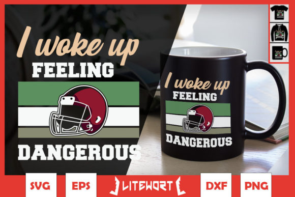 I Woke Up Feeling Dangerous Football: A Graphic Design Asset Review