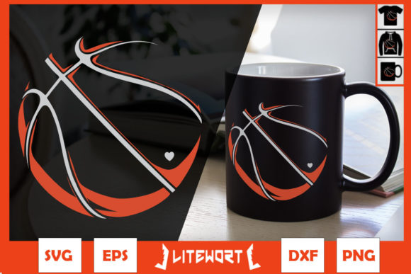My Blog Design Review of a Playful Basketball Silhouette Graphic
