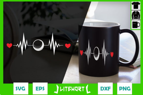 Why Vintage Disc Golf Retro Heartbeat Graphics Stand Out for Crafts Branding